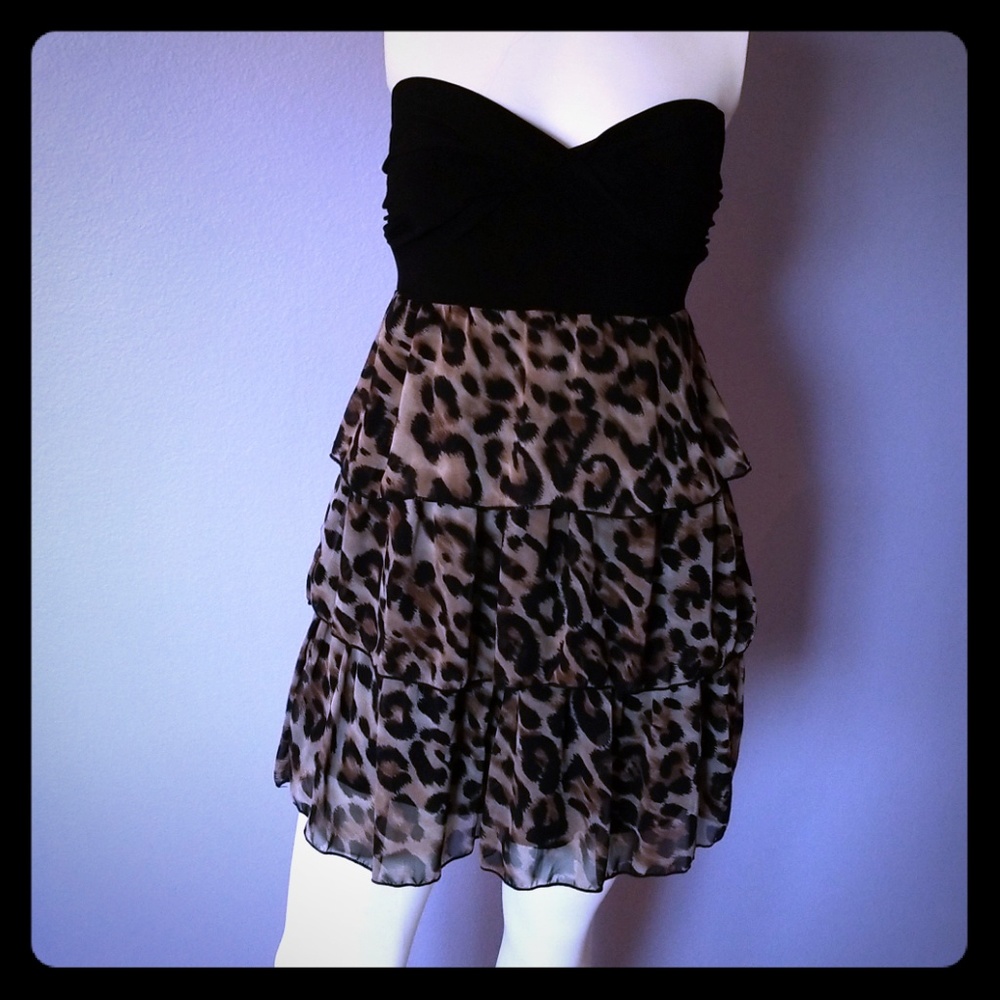 🙂Animal prints dress